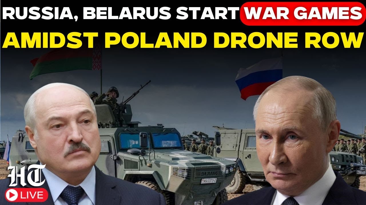 Live: Russia and Belarus Begin Zapad 2025 War Games After Polish Drone Scare Alarms NATO