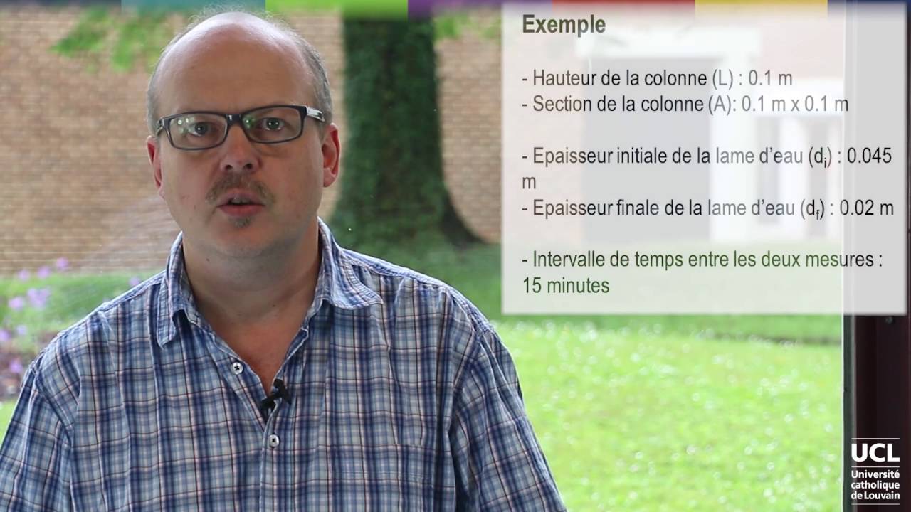 47 Perméamètre à charge variable