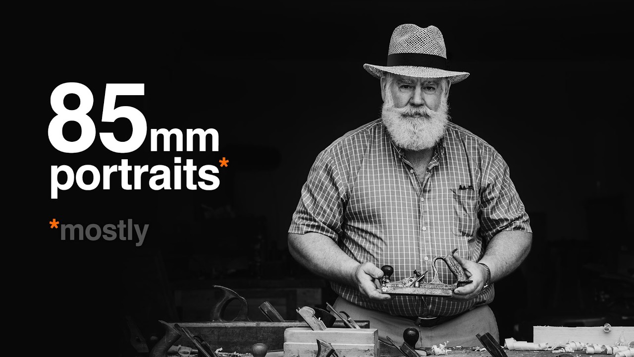 Simple Black & White 85mm Portraits (mostly) at a Heritage Museum