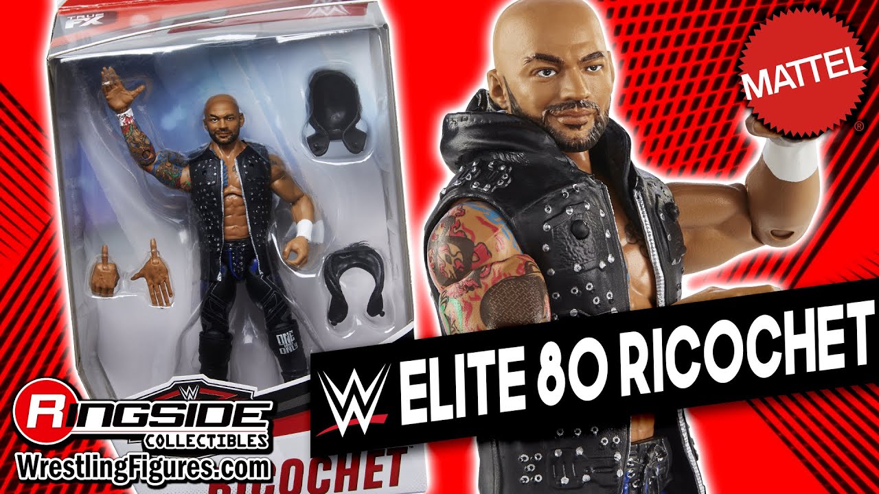WWE FIGURE INSIDER: Ricochet  - Mattel WWE Elite 80!!!