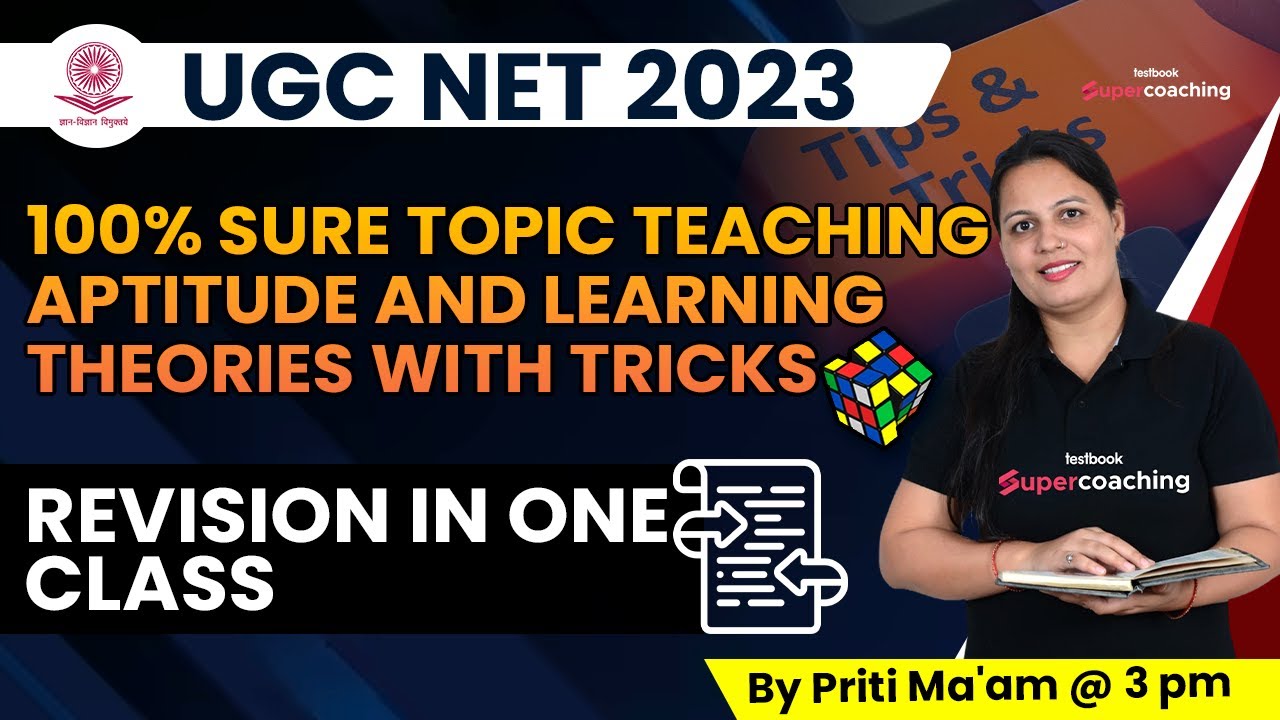 UGC NET 2023 | Teaching Aptitude and Learning | 100% sure topic With Tricks | Priti Mam #ugcnet2023