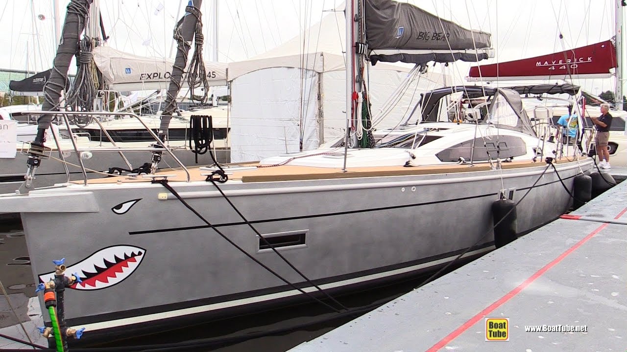 2016 Allures 39.9 Sailing Yacht - Hull Walkaround - 2016 Annapolis Sail Boat Show