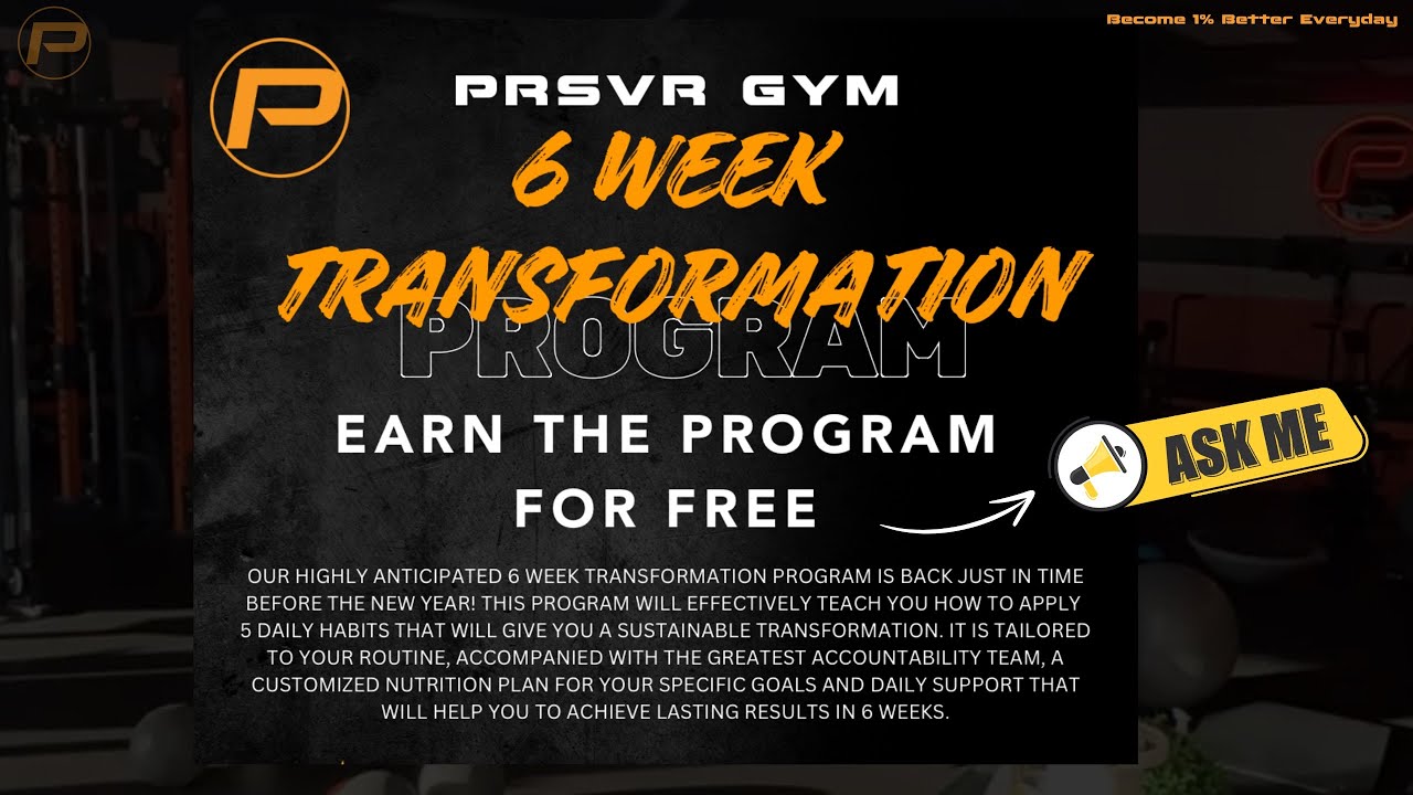 Guillermo Rivera is live! 6 week program Q&A.