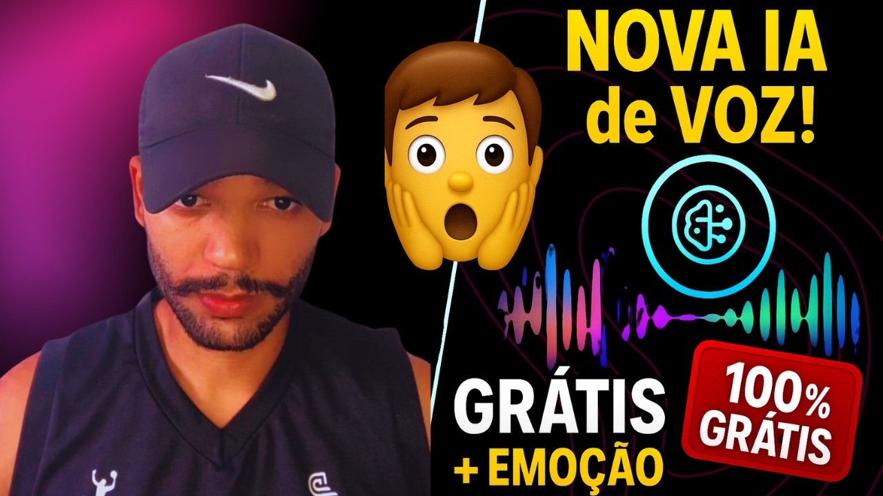 VOCÊ NUNCA MAIS VAI USAR ElevenLabs! Essa NOVA IA de VOZ é INCRÍVEL e de GRAÇA 😱