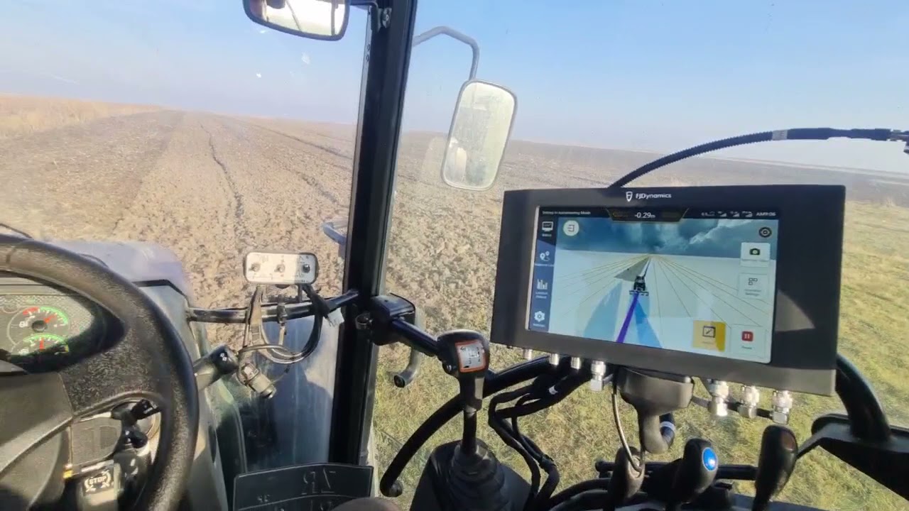 Setva pšenice 2021. CASE IH FARMALL U 115 I MASCAR Arizona 300 [ FJ DYNAMICS Autopilot ]