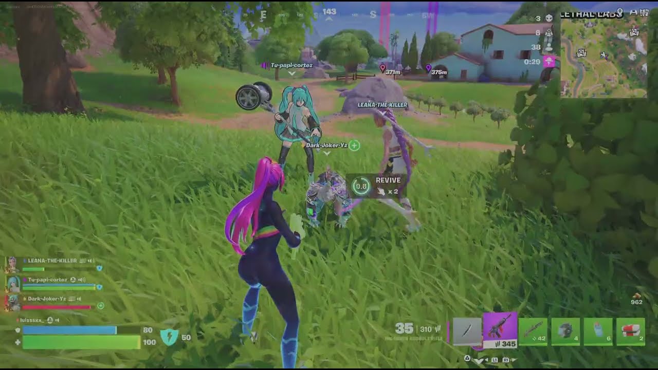 Fortnite 7 kill win with the gang 