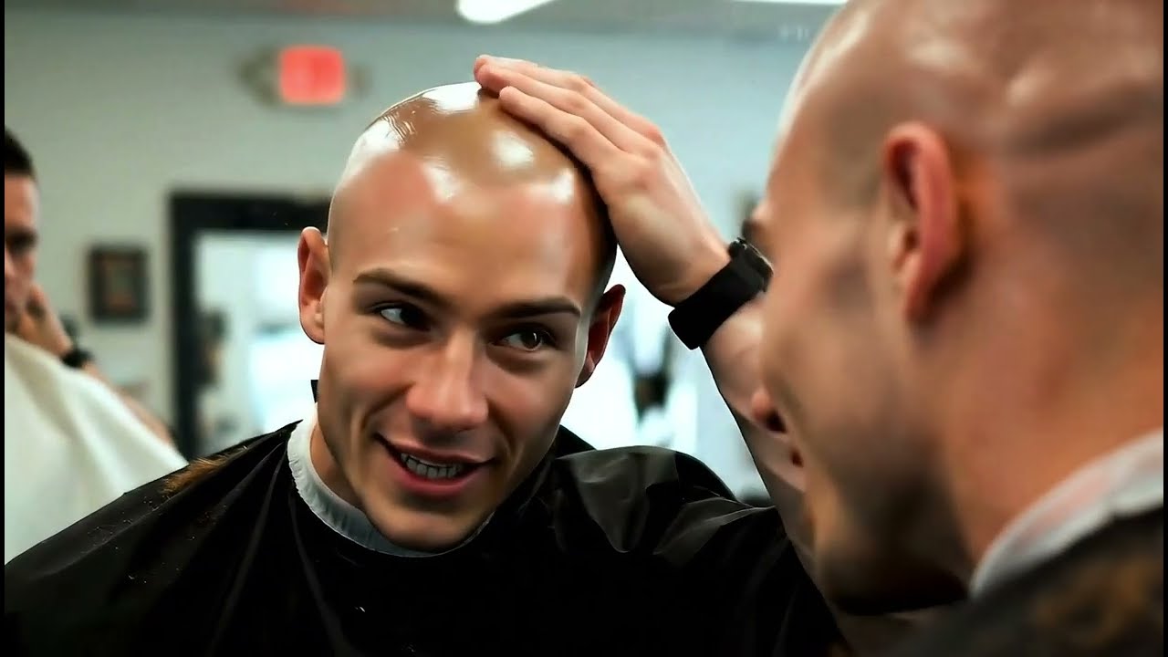 Head Shave & Buzzcut Transformation: Barber IA-Generated Shots Part. 2