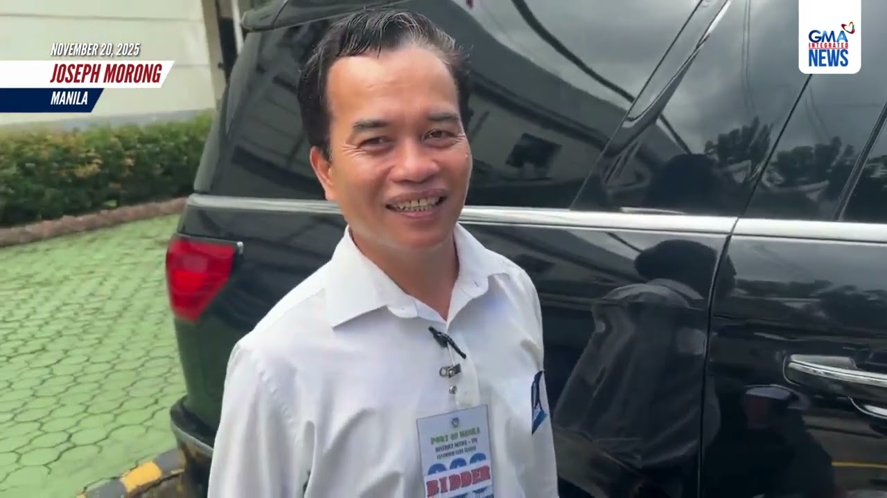 &lsquo;Historical value&rsquo; - Bidder explains purchase of Discaya luxury vehicles | GMA Integrated News