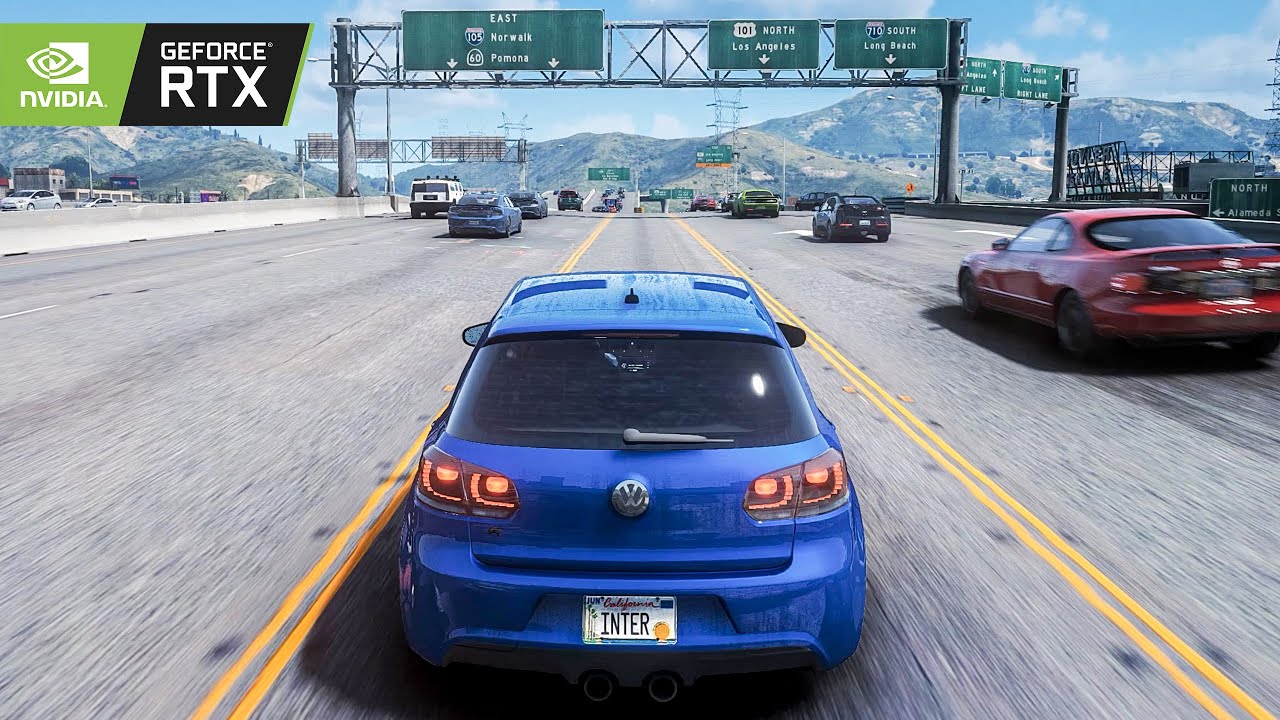 WAIT.. Is This GTA 5 or Real Life?! Ultra Realistic Graphics MOD on RTX 3090 OC
