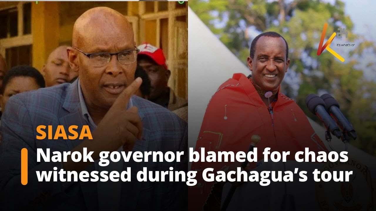 Narok governor blamed for chaos witnessed during Gachagua’s tour