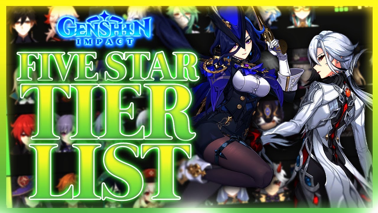 Ranking EVERY 5 Star Character in Genshin Impact (2024)