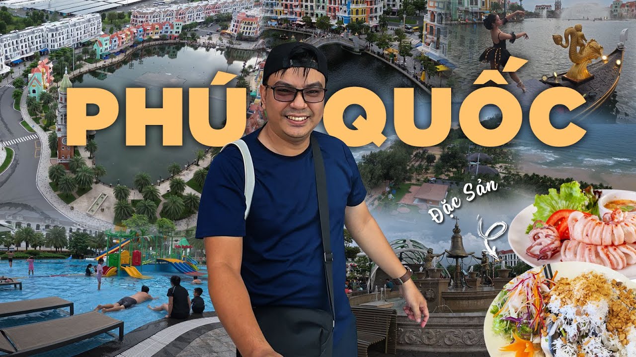 Du Lịch Phú Quốc 3 Ngày 2 Đêm Tự Túc | Review Wyndham Garden | Khám Phá Venice Phú Quốc 2025 - (P.1)