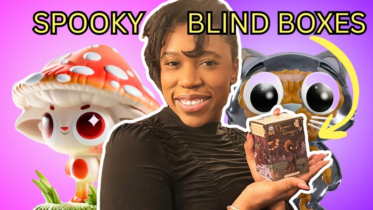 I Got a SNEAK PEEK at Spooky Blind Boxes by Kaleidos Creative!