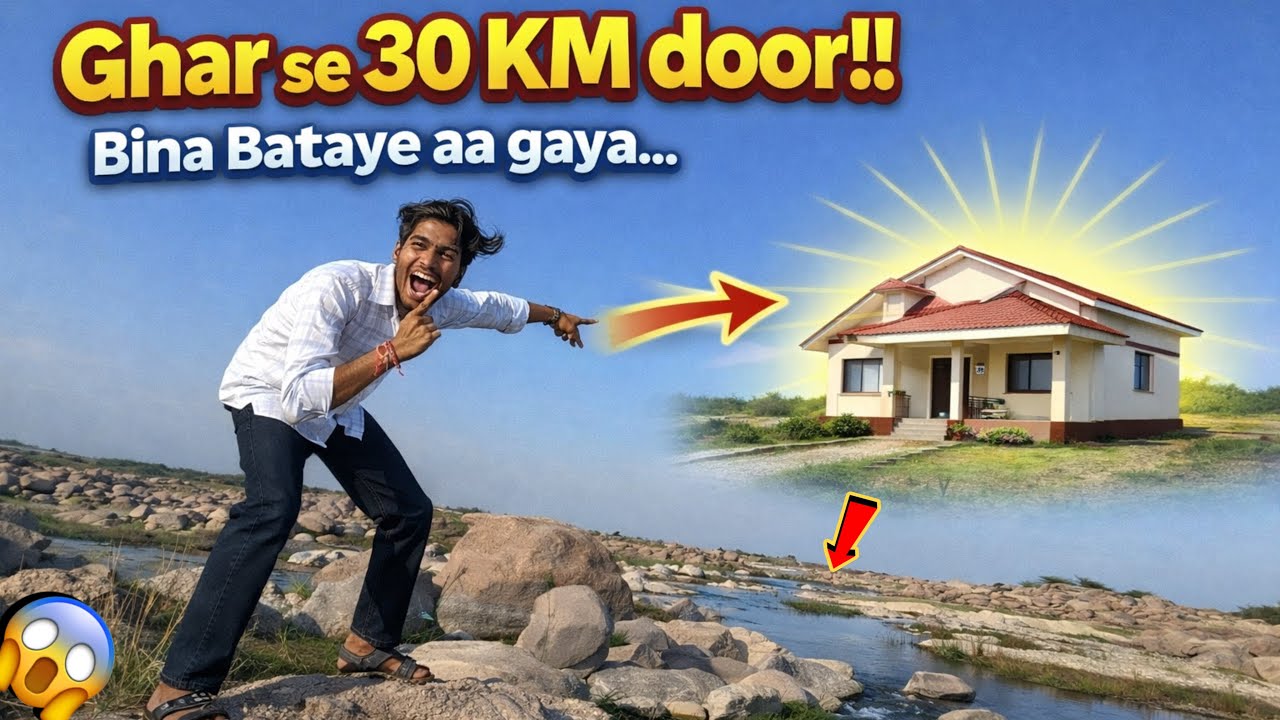 Ghar Wale Se Chupke Se 30 Kilometre Door Aa Gaya Ghar se 😱 || 30 Days Challenges || Nightboyvlogs 