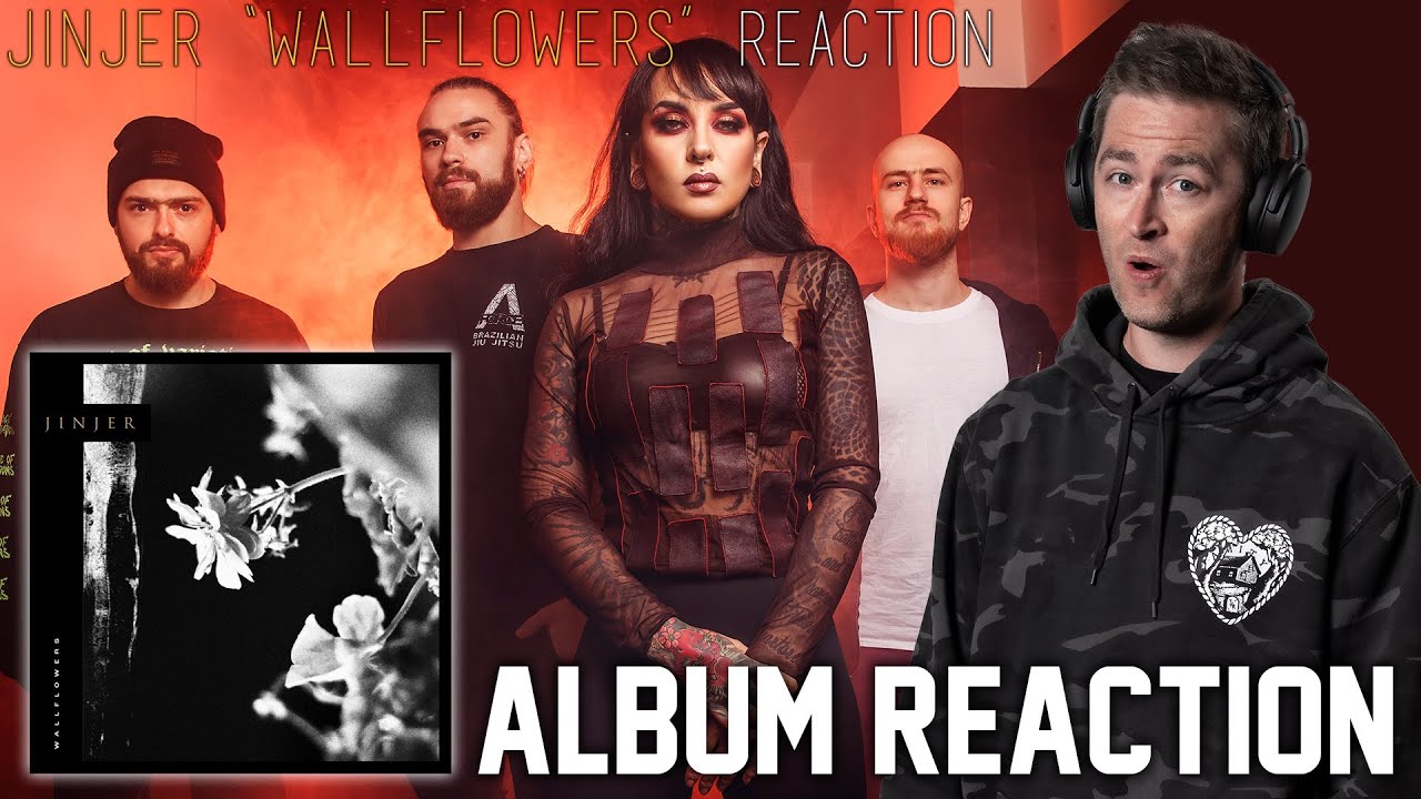 JINJER - Wallflowers ALBUM CATCH UP REACTION // Roguenjosh Reacts