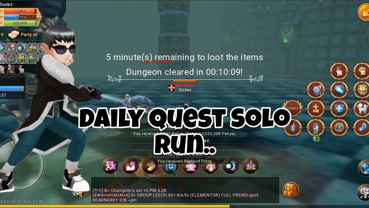 Flyff Universe BRM Chill Gaming Solo run😎