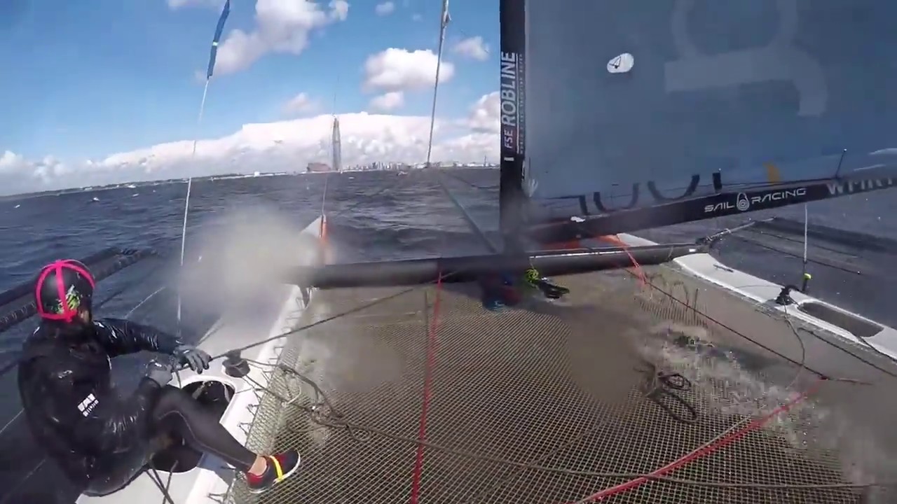 Catamaran Pitch Pole at WMRT Russia 2017