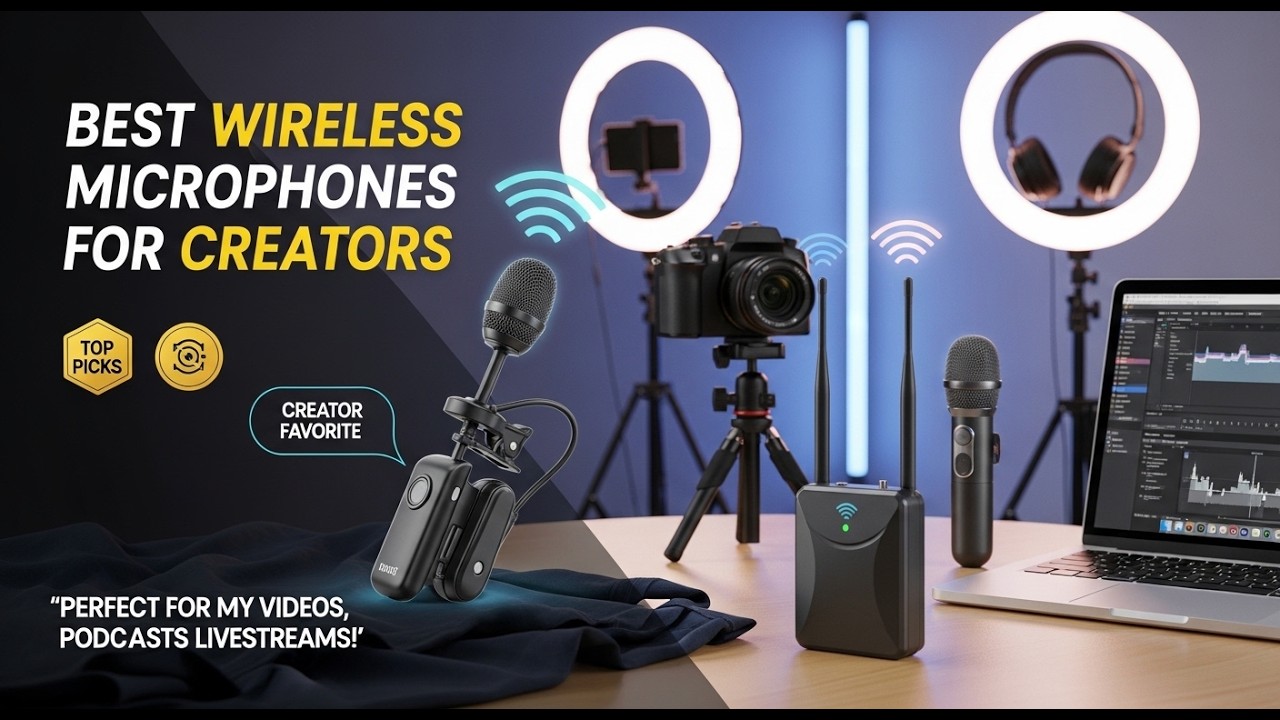 Top 5 Best Wireless Microphones for Creators 2026 | The Secret to 32-Bit Float: Why Your Next Mic