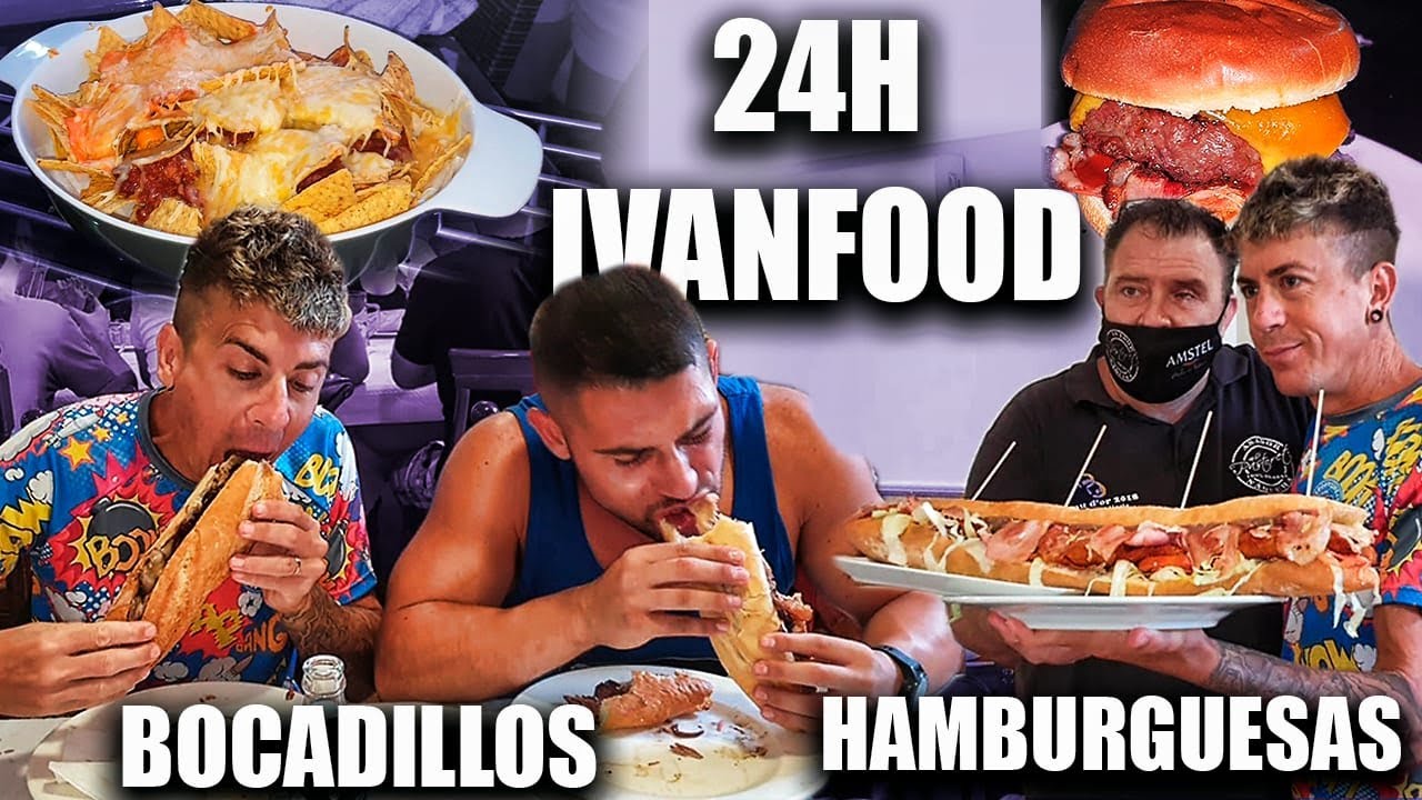 24 HORAS EN VALENCIA EL BOCADILLO MAS BESTIAL IVANFOOD COMIENDO MUCHO ASADOR EL PASTORET