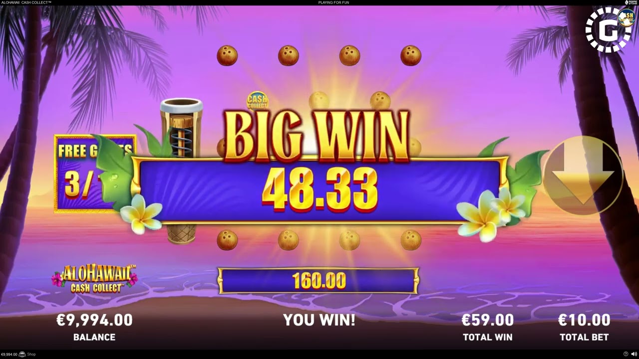 Alohawaii Cash Collect by Rarestone Gaming Slot Features | GamblerID