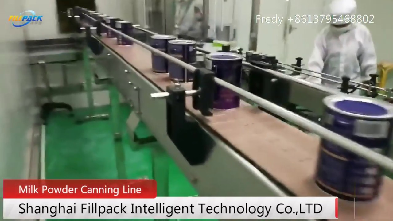 Milk Powder Canning Line, Tin Can Filling Line