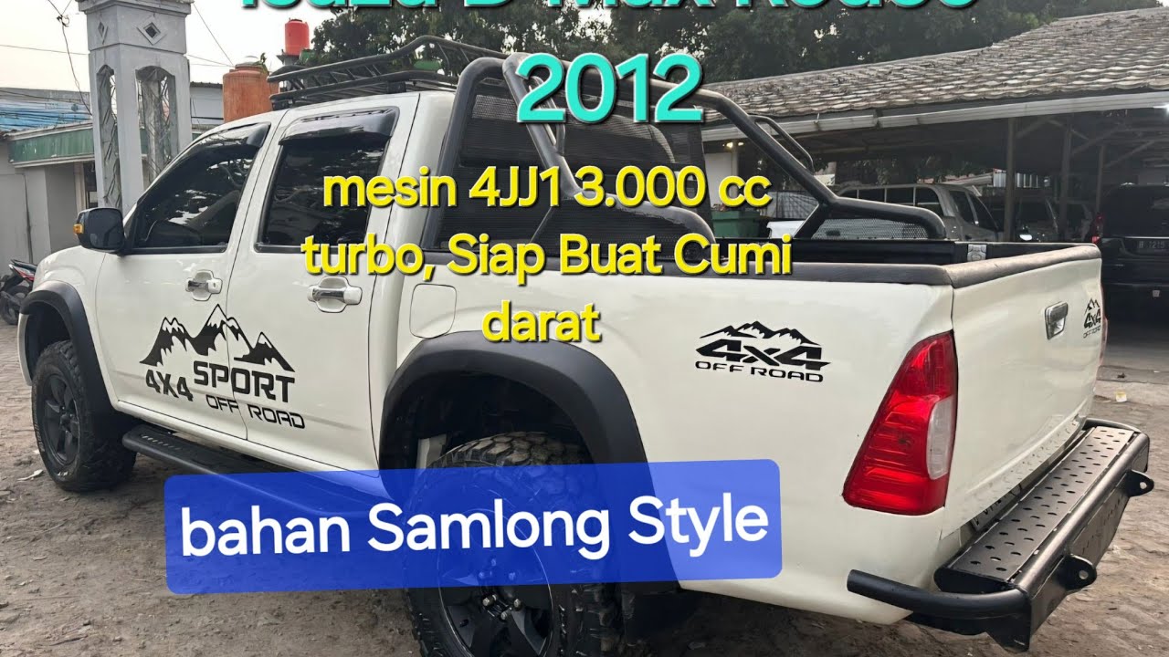 TERJUAL ! Isuzu D Max LS Rodeo 2012, kondisi siap keliling NKRI