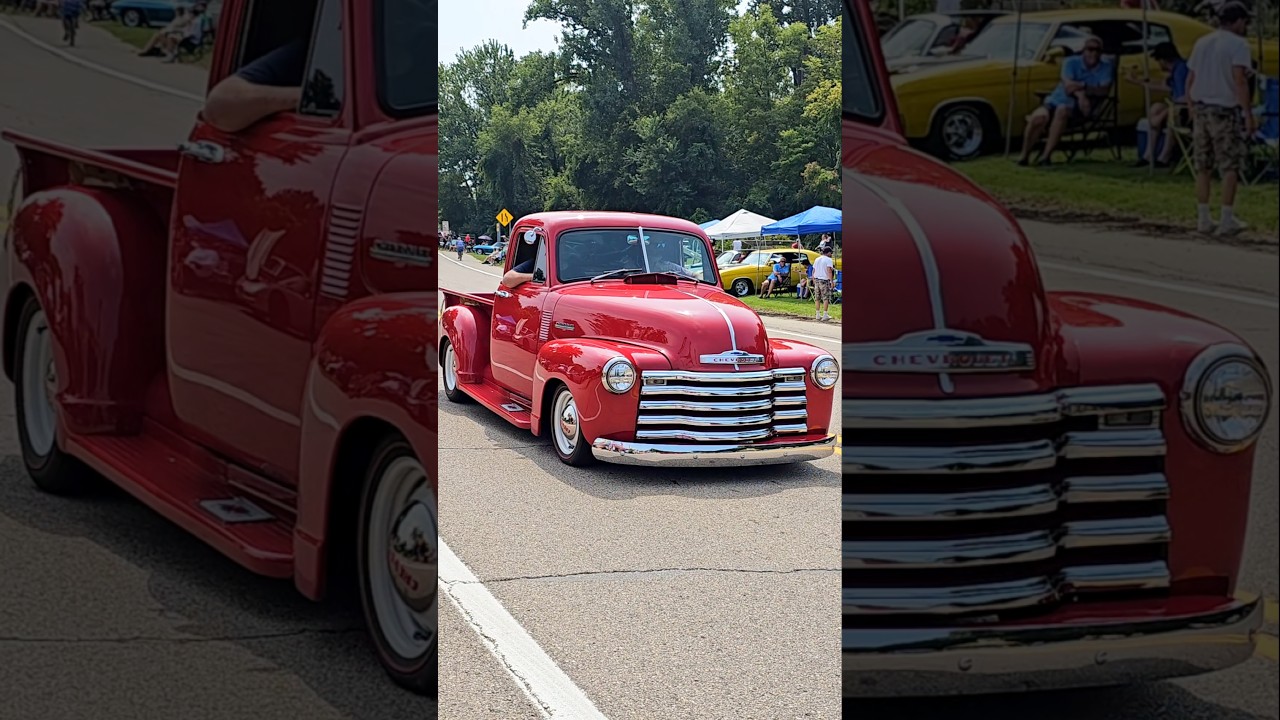 1952 Chevrolet Classic Pickup Truck Drive By Engine Sound Cruisin' Hines 2024