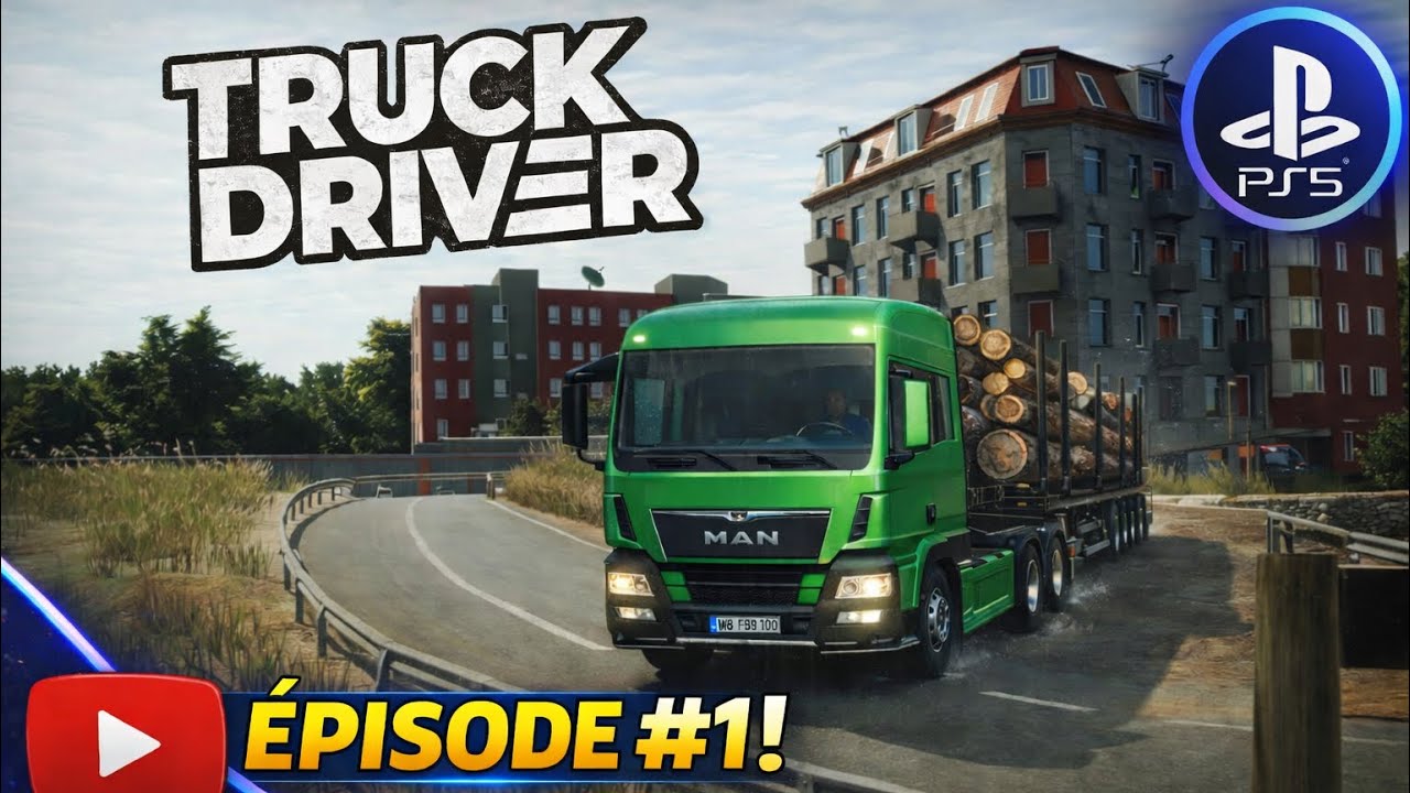 LES CAMIONS UNE HISTOIRE DE FAMILLE ! - TRUCK DRIVER PS5 - MODE CARRIÈRE #1