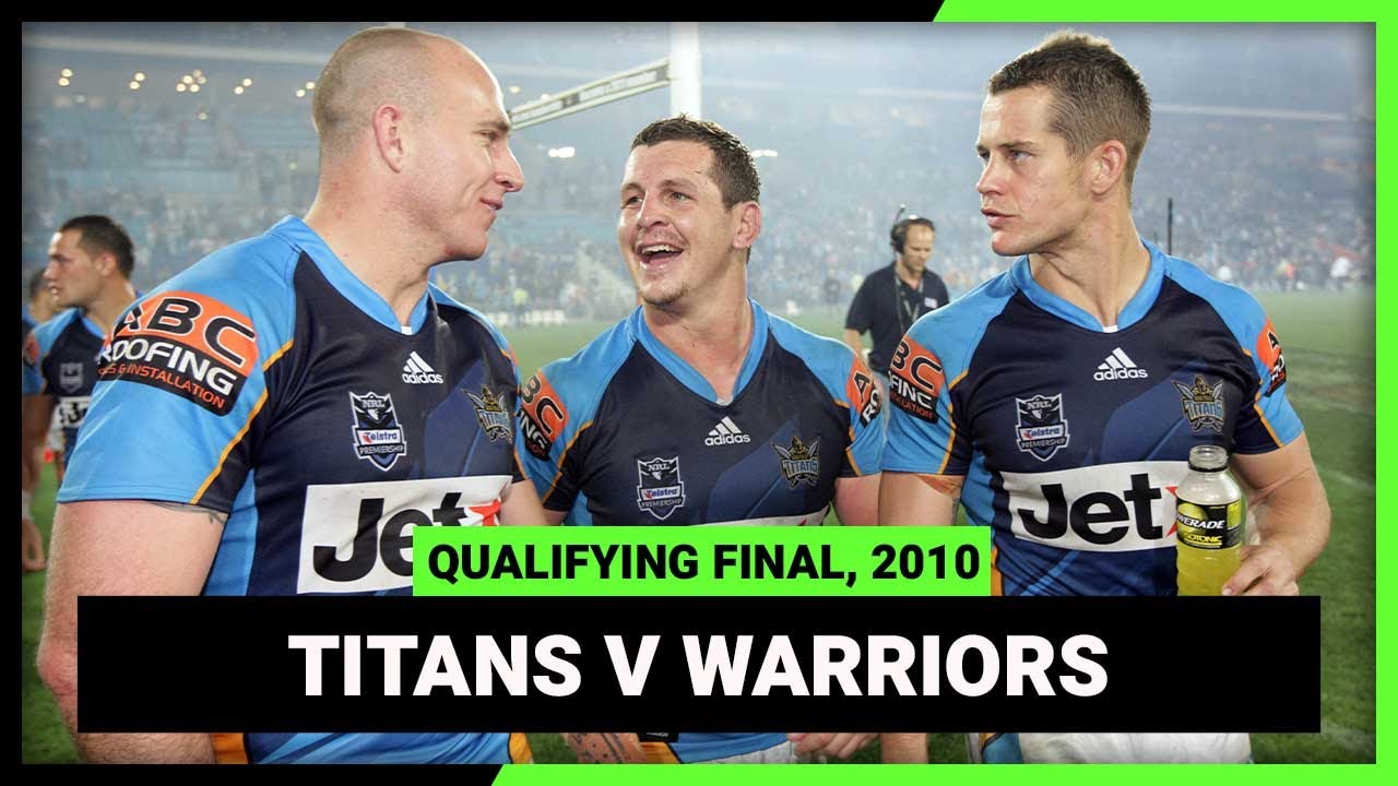 NRL Finals Flashback | Gold Coast Titans v New Zealand Warriors | Qualifying Final, 2010