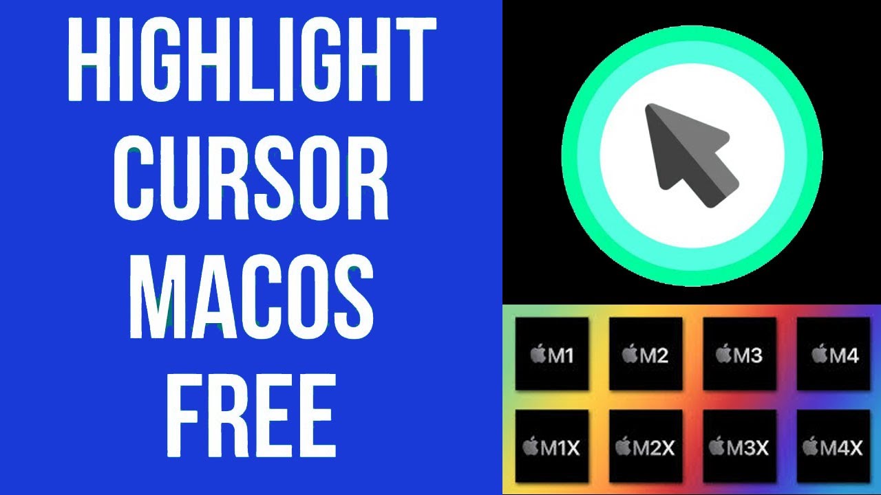 How To Highlight Mouse Cursor On macOS