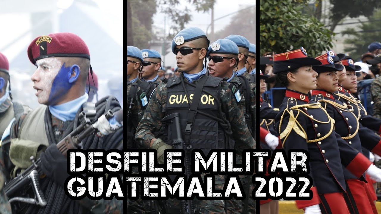 Resumen del Desfile Militar Guatemala 2022 // Carmochepe