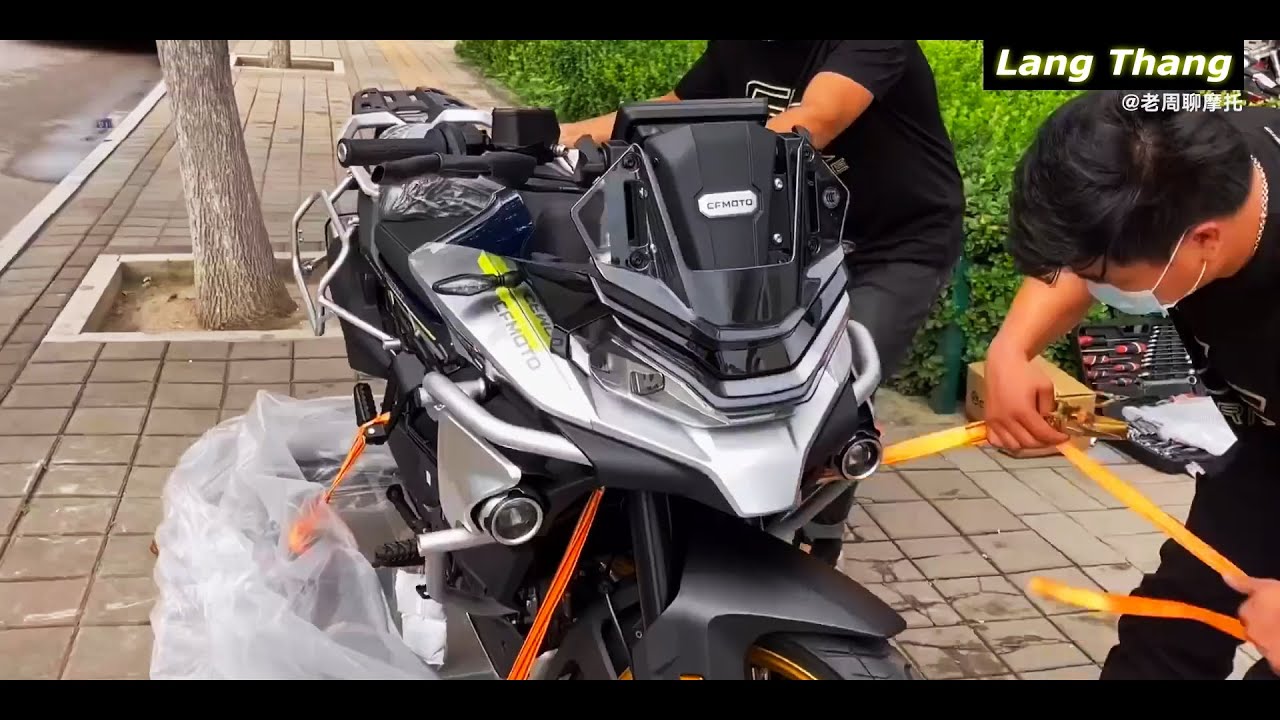Unboxing CFmoto 800MT 2021 and First Touch