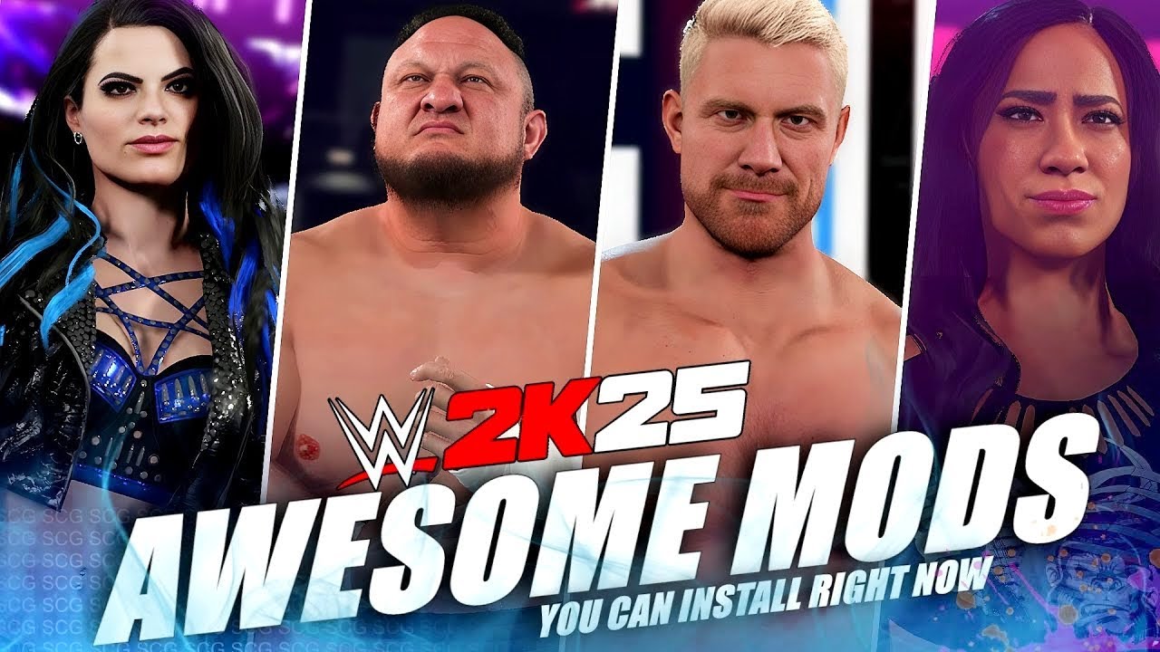 Лучшие моды для WWE 2K25, которые можно установить прямо сейчас!