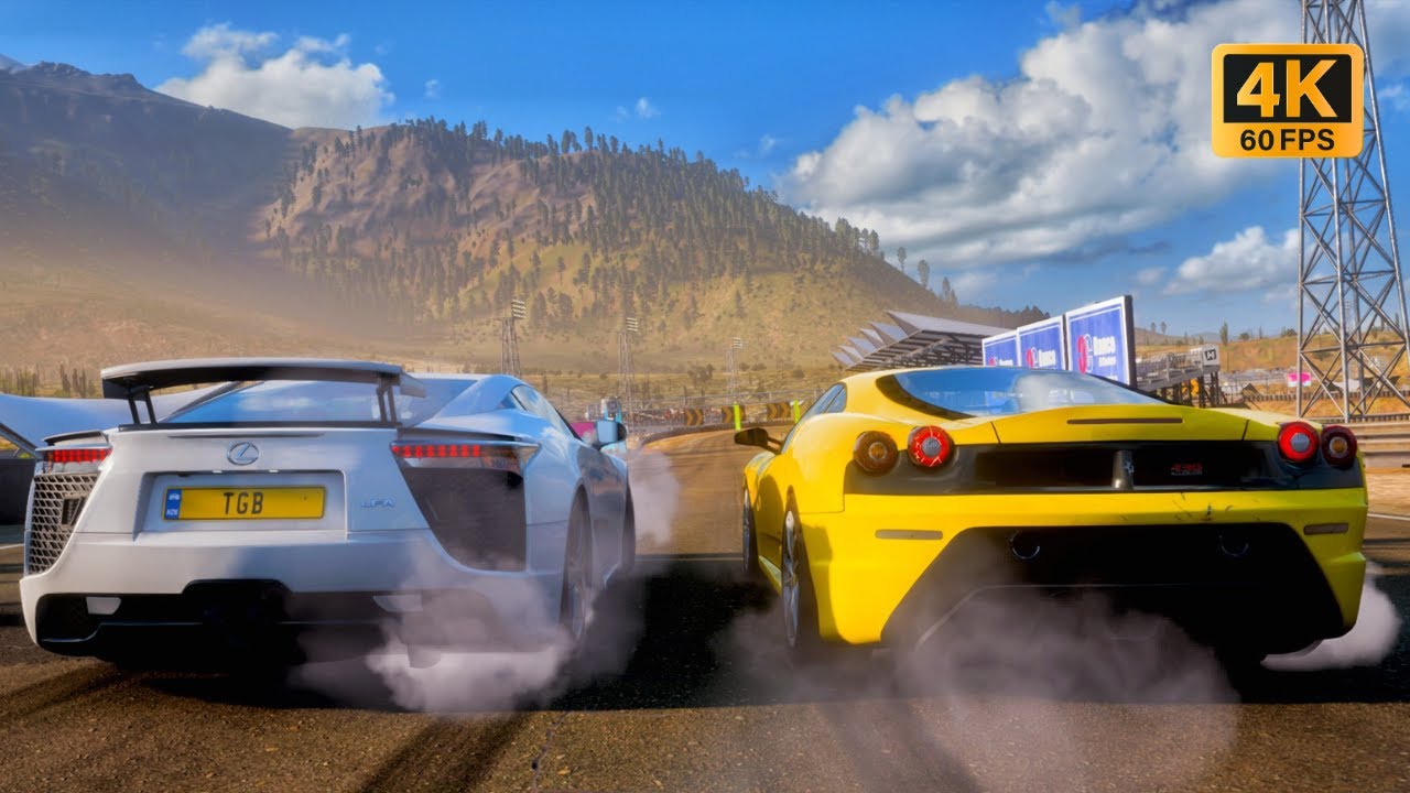 Lexus LFA vs Supercars | Forza Horizon 5 Steering Wheel Gameplay