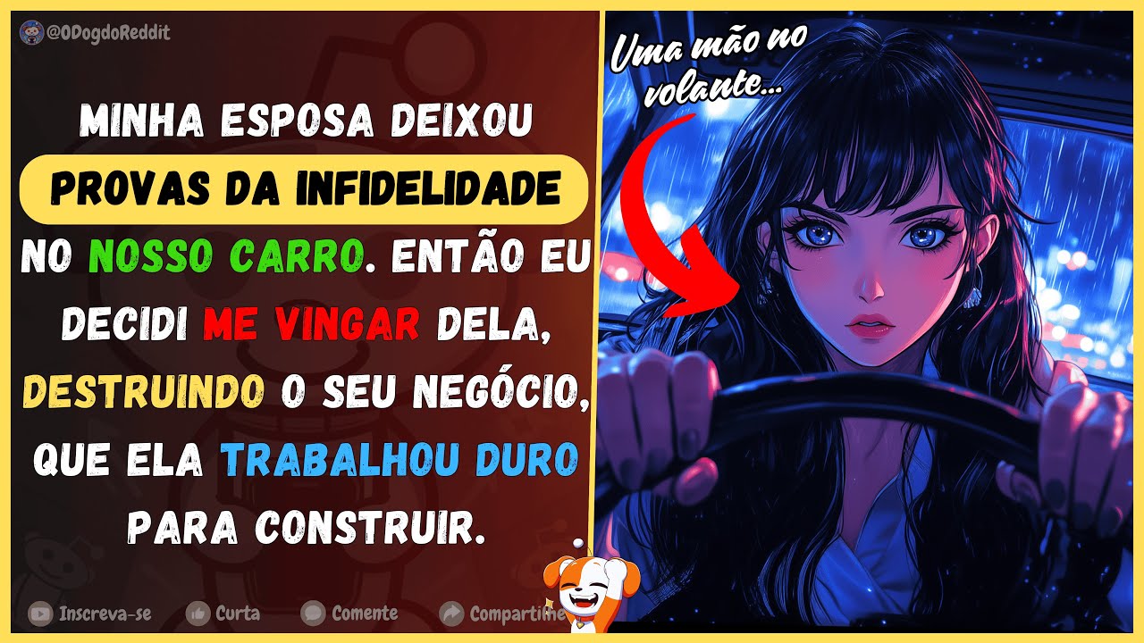 Minha esposa deixou provas de sua infidelidade no nosso carro. Eu me vinguei destruindo seu negócio.