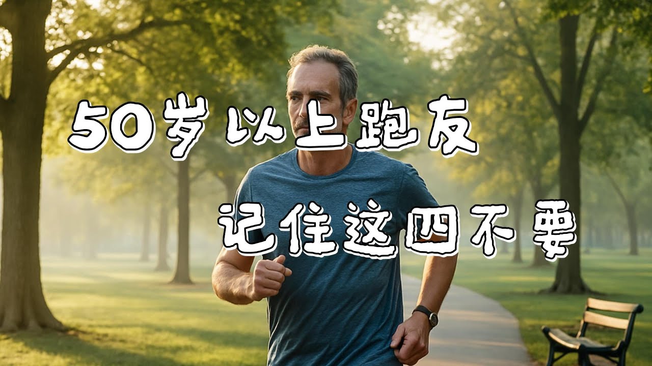 跑步益处多，但50岁以上跑步，这&ldquo;四不要&rdquo;千万记住