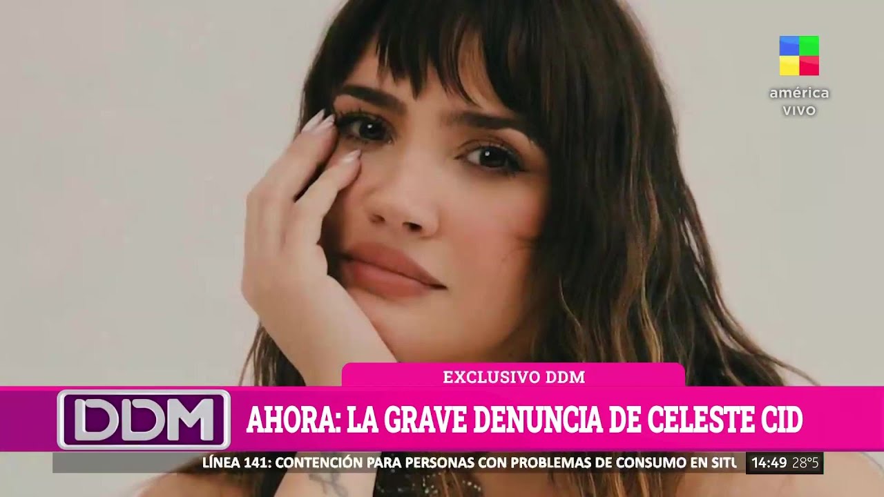 🔴 CELESTE CID DENUNCIÓ a un hombre que LA ACOSA desde los 15 años