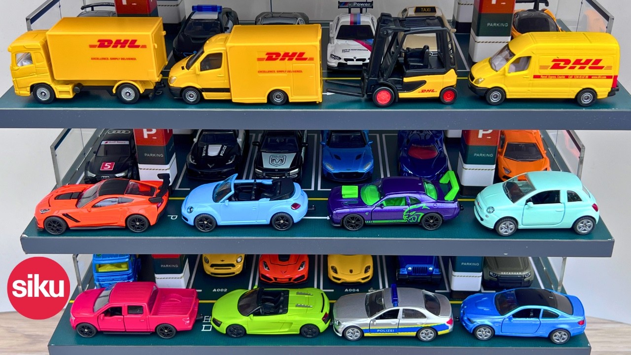 Amazing SIKU Diecast Cars in My Garage Collection! 🚘