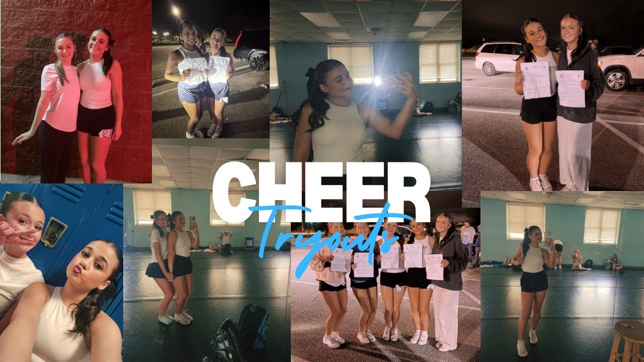 Senior Year Cheer Tryouts!!!!🥹📣