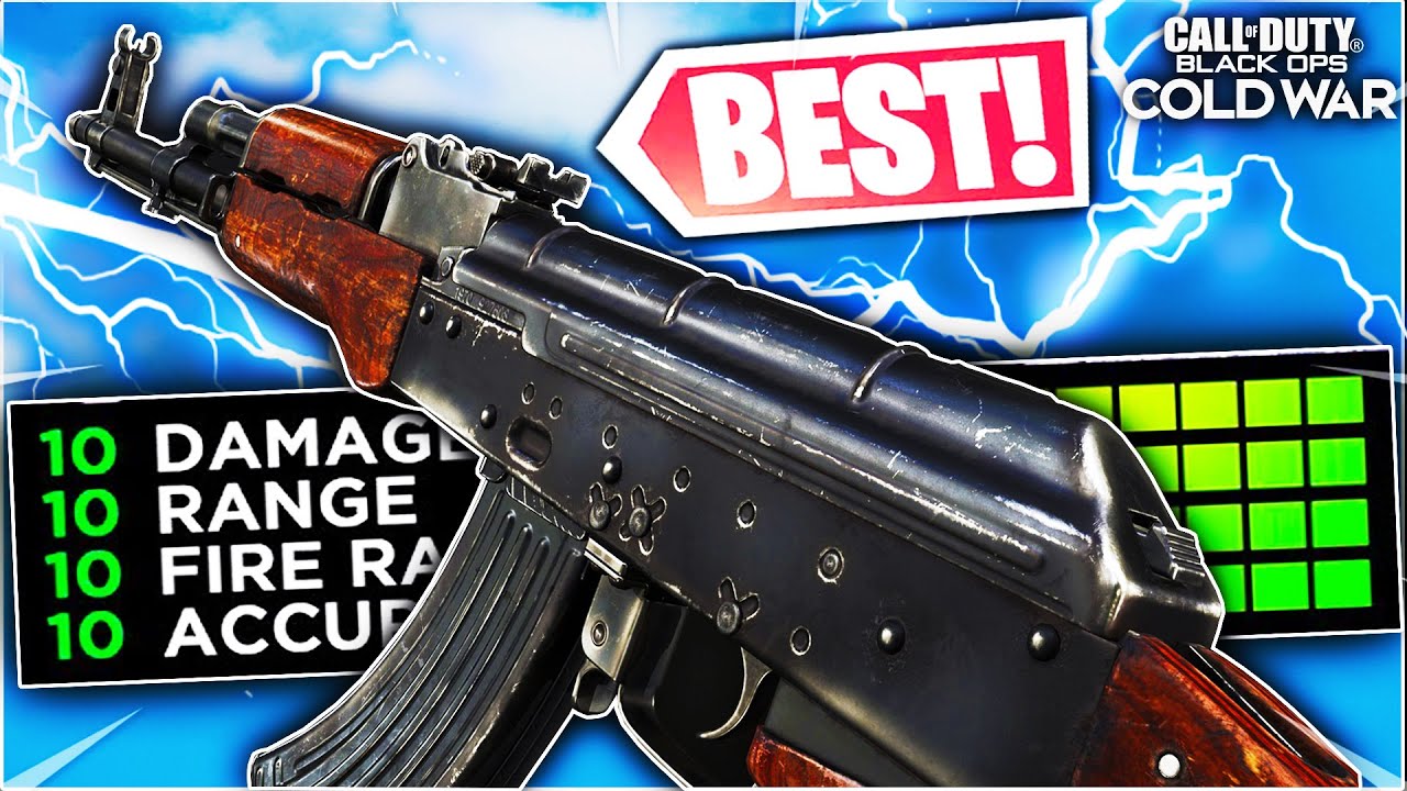 MAXED OUT AK-47 the BEST AK-47 CLASS SETUP IN COLD WAR! (Best AK-47 Class) Black Ops Cold War!