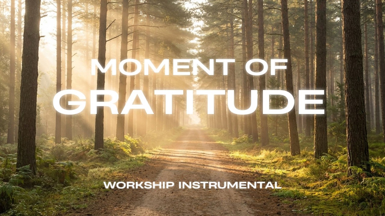MOMENT OF GRATITUDE – Soaking Worship Instrumental | Prayer Music for Devotional, Meditation & Relax