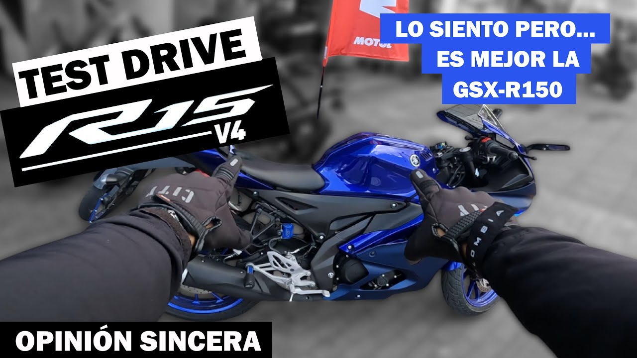 Prueba de manejo Yamaha R15 V4 - Opinión Sincera