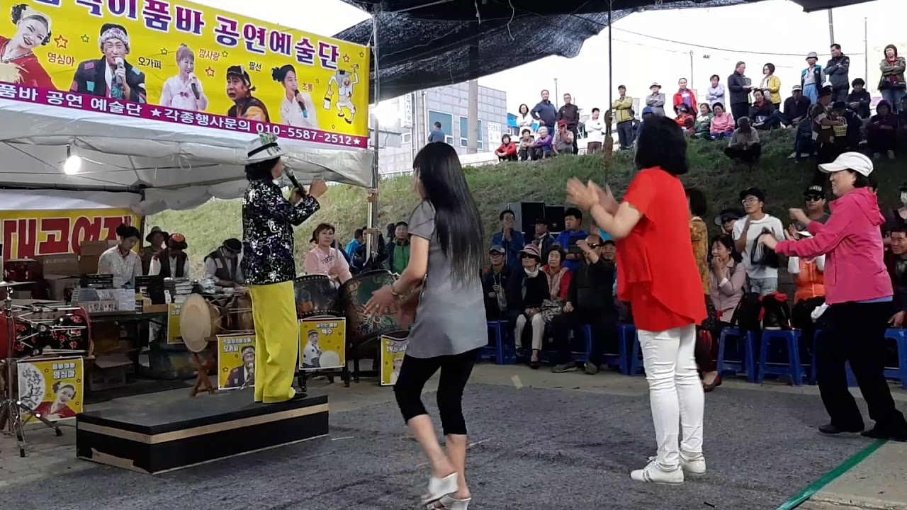 강릉단오제 천의목소리 이박사 술취한취객들이 훼방 ㅠㅠ