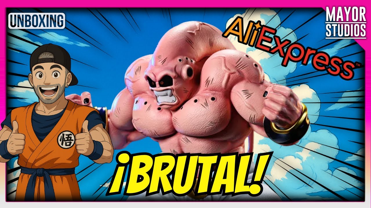 La Mejor Figura del de Buu? #aliexpress Majin Buu Musculoso