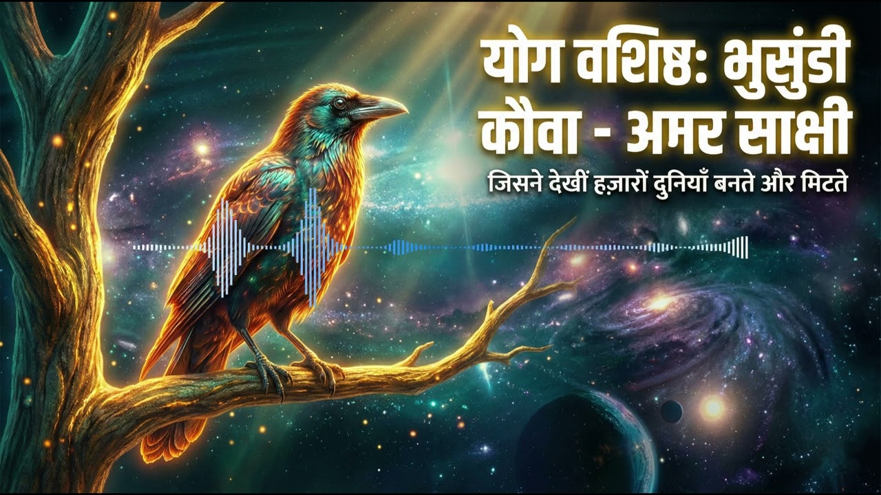 हज़ारों प्रलय देखने वाला अमर कौवा: भुसुंडी की कथा | Bhusunda Crow from Yoga Vasistha