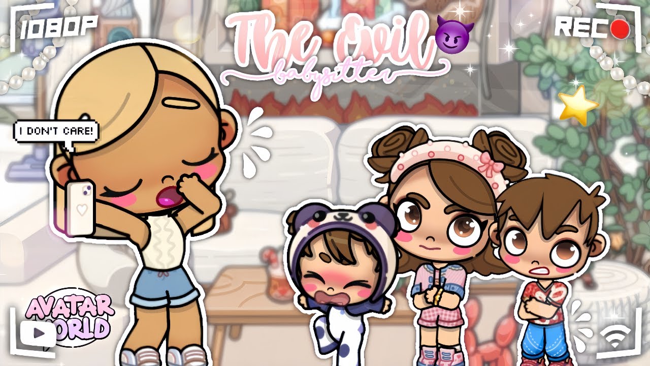 THE EVIL BABYSITTER😈👶🏻 || *VOICED*🔊 || AVATAR WORLD