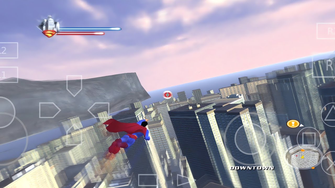 Superman Returns | Gameplay On Aether Sx2 | Offline | SD-870