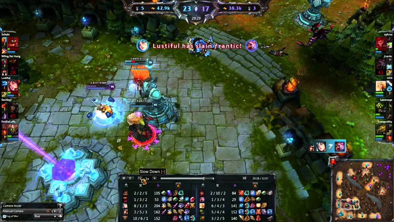 League of Legends - AD Ahri Pentakill!