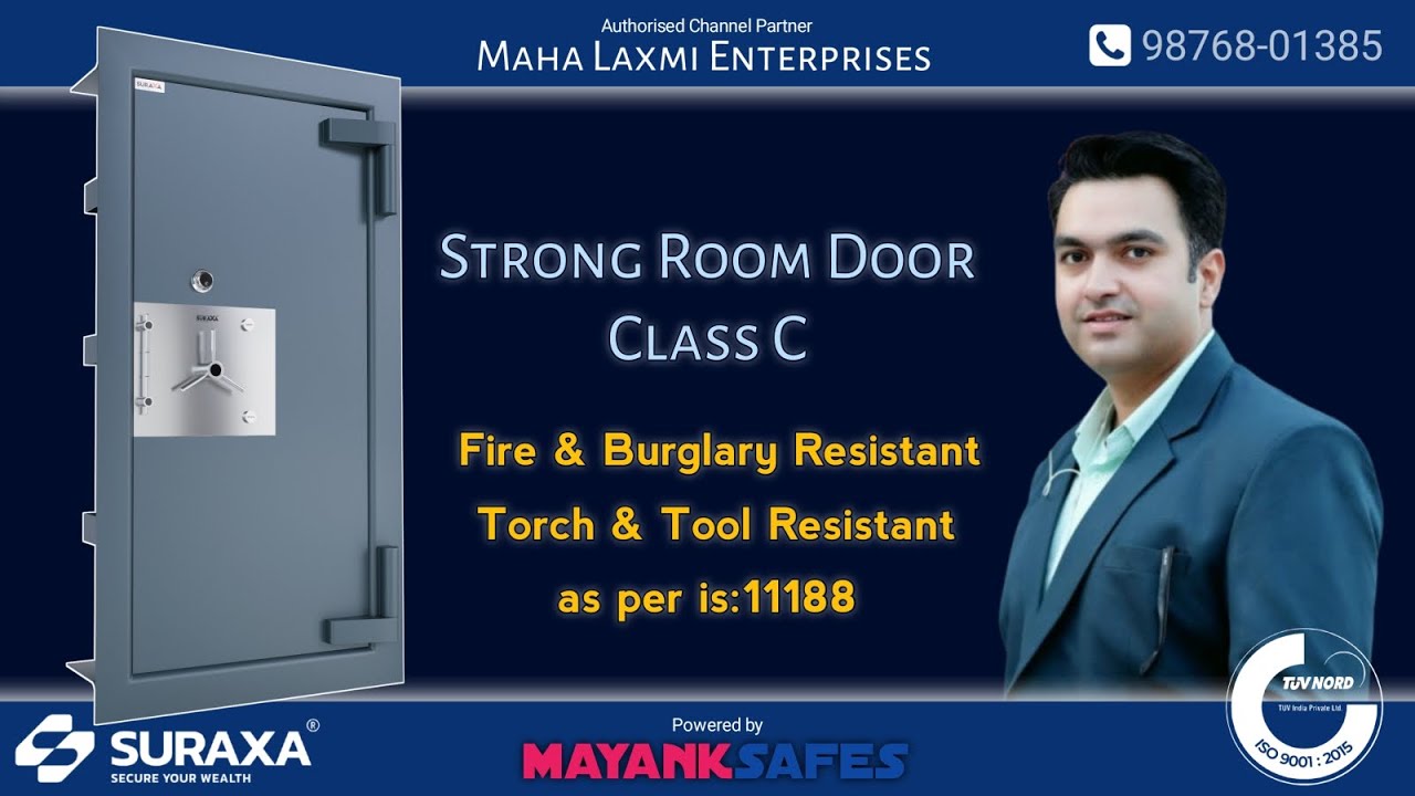 SURAXA STRONG ROOM DOOR #mayanksafes #jewellery #defender #suraxa