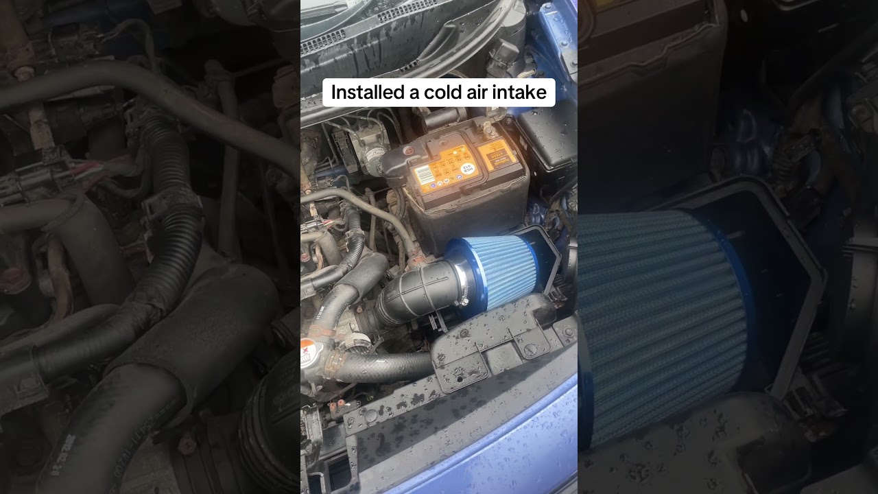 Cold Air Intake Install: Before vs After + Sound Test! 